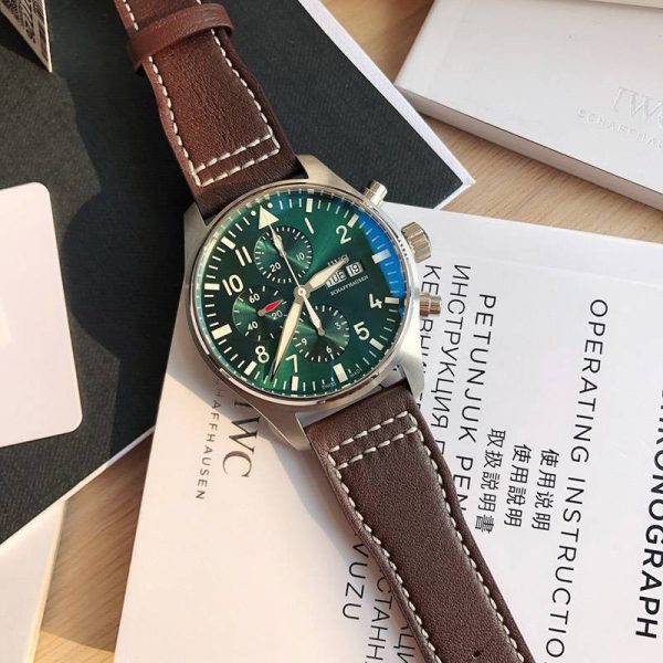 21AW新作IWC パイロットウォッチクロノグラフ レーシング コピー iwa77636 - 画像 (3)