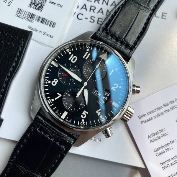 ☆超人気☆IWC パイロットウォッチクロノ スーパーコピー iwx47364 - 画像 (3)