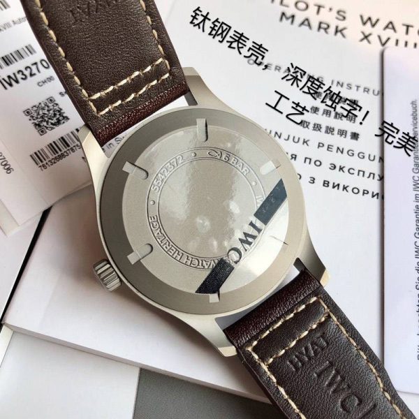 ☆超人気☆IWC パイロットウォッチ マーク18 偽物 iwl84946 - 画像 (8)