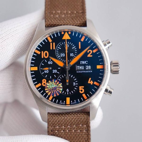 人気No1IWC パイロットウォッチクロノ コピー オートマティック スピットファイア iwu75966 - 画像 (2)