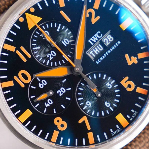 人気No1IWC パイロットウォッチクロノ コピー オートマティック スピットファイア iwu75966 - 画像 (4)