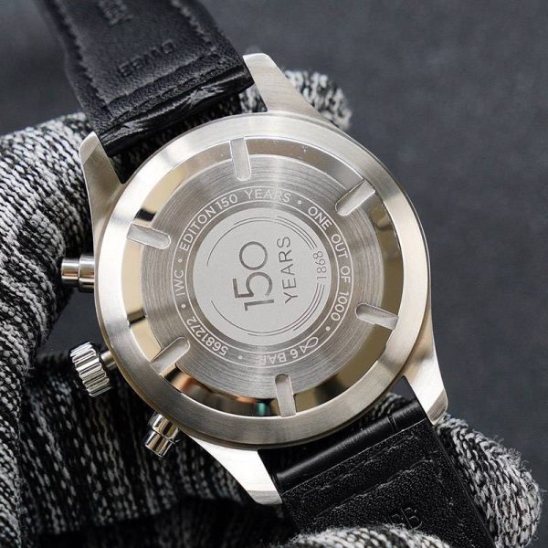 累積売上総額第１位！IWC パイロットウォッチ 偽物 クロノ オートマティック スピットファイア iwf14016 - 画像 (8)
