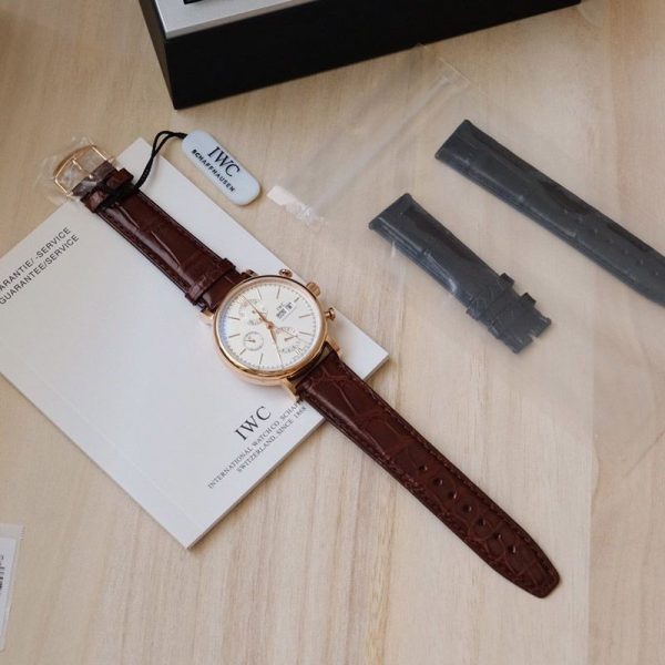 超希少！IWC ポートフィノ クロノ 偽物 iwg17191 - 画像 (3)