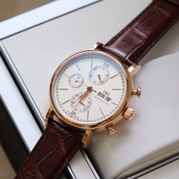超希少！IWC ポートフィノ クロノ 偽物 iwg17191 - 画像 (5)
