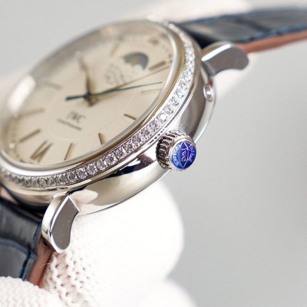 21AW新作IWC コピー ポートフィノ オートマティック ムーンフェイズ37 2色 iwz16608 - 画像 (4)