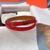 世界中で大人気♪エルメス☆ベルト ポップH 15mm カーフスキン 細ベルト ギフトに 偽物 err57196 - 画像 (2)