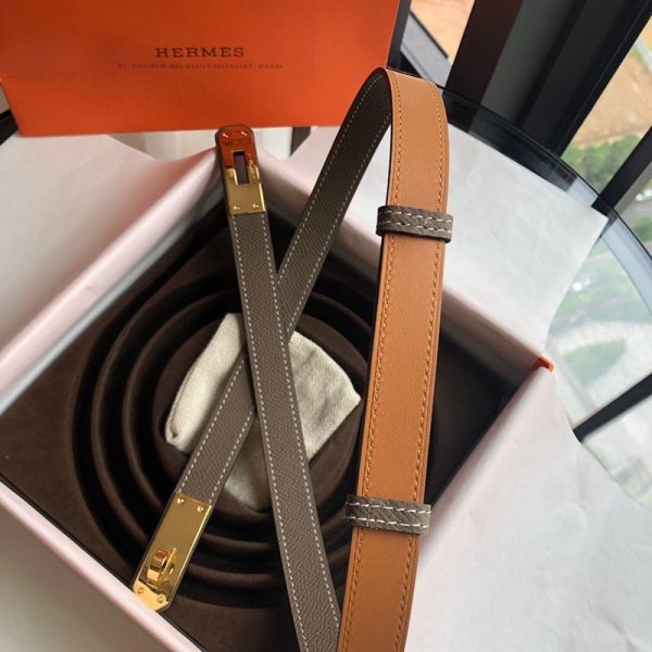 稀少エルメス Ceinture Kelly スーパーコピー ベルト カーフスキン 18mm erq84105 - 画像 (7)