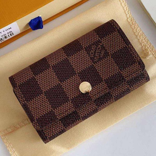 入手困難ルイヴィトン ミュルティクレ 6 偽物 ダミエ キーケース vub74578 - 画像 (2)