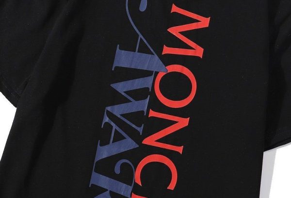 定番モンクレール コピー ロゴ T シャツ moa34242 - 画像 (8)
