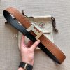 世界中で大人気♪エルメス☆ベルトバックル Hギヨシェ リバーシブル コピー 38mm 2色 erm78088 - 画像 (2)