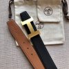 世界中で大人気♪エルメス☆ベルトバックル Hギヨシェ リバーシブル コピー 38mm 2色 erm78088 - 画像 (3)