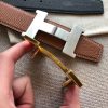 世界中で大人気♪エルメス☆ベルトバックル Hギヨシェ リバーシブル コピー 38mm 2色 erm78088 - 画像 (4)