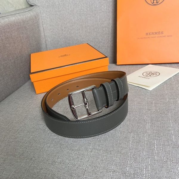 日本未入荷★エルメス★リバーシブルベルト スーパーコピー ネイサン 35mm ert40995 - 画像 (2)