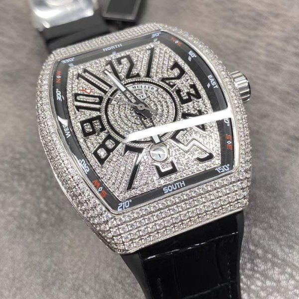 可愛い フランクミュラー カサブランカ V45 偽物 54mm frs10027 - 画像 (3)