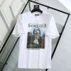 一目惚れ♪バレンシアガ クルーネック Tシャツ 偽物 SACRE COEUR ホワイト baz66910 - 画像 (3)