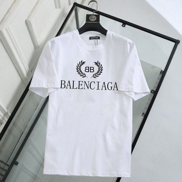 世界中で大人気♪バレンシアガ 偽物 クルーネック Tシャツ BB bab09448 - 画像 (2)