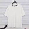 人気急上昇バレンシアガ 偽物 ネックラインにプリントロゴ Tシャツ baj43540 - 画像 (2)