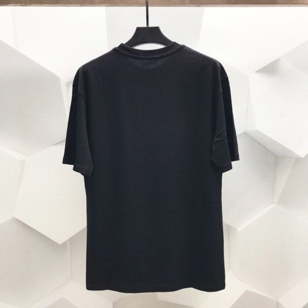 送料込バレンシアガ コピー ネックラインにプリントロゴ Tシャツ bah41762 - 画像 (2)