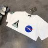 送料込バレンシアガ  × NASA 偽物 スペース ロゴ Tシャツ ホワイト bah41099 - 画像 (9)