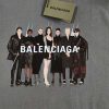 【日本未発売】リアルバレンシアガ Tシャツ コピー グレー bax82470 - 画像 (5)