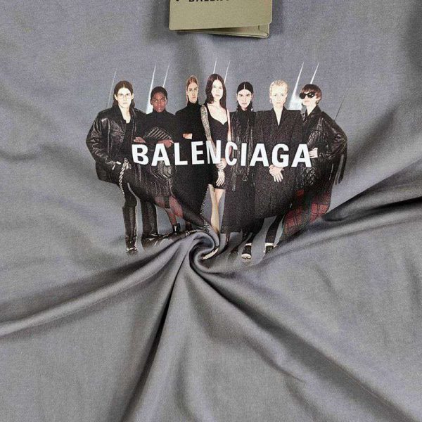 【日本未発売】リアルバレンシアガ Tシャツ コピー グレー bax82470 - 画像 (8)