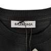 《大人気》リアルバレンシアガ Tシャツ スーパーコピー ブラック baf82349 - 画像 (3)
