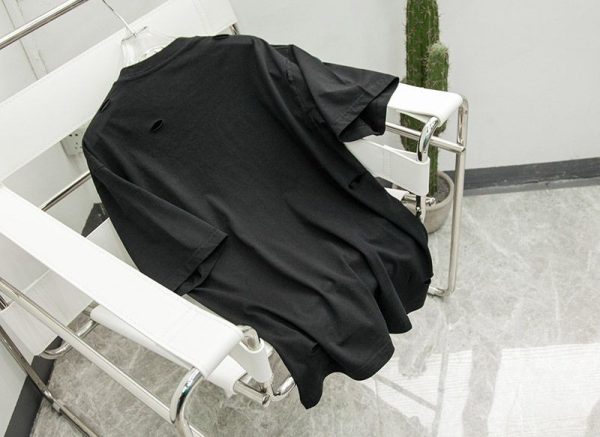 定番バレンシアガ 偽物 DESTROYED FLATGROUND Tシャツ 2色 bam86561 - 画像 (9)
