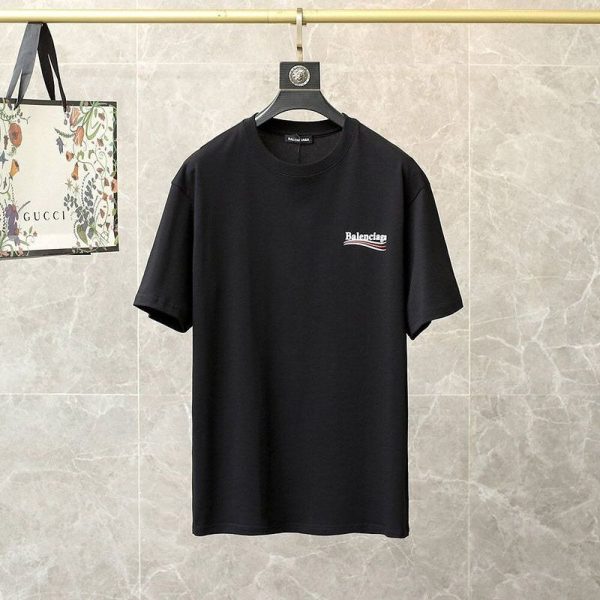 超希少！バレンシアガ コピー POLITICAL CAMPAIGN REGULAR FIT Tシャツ bak71959 - 画像 (2)