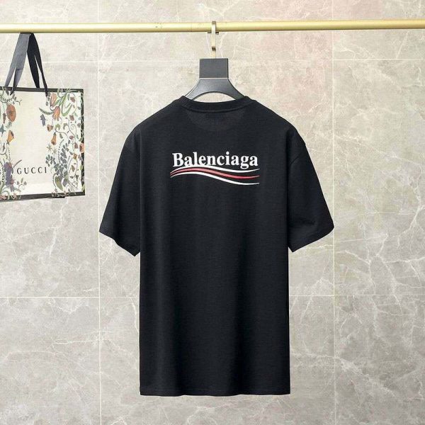 超希少！バレンシアガ コピー POLITICAL CAMPAIGN REGULAR FIT Tシャツ bak71959 - 画像 (3)