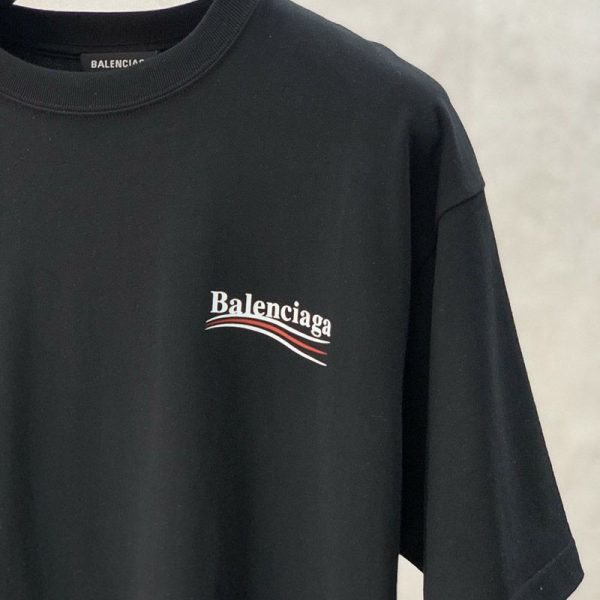 超希少！バレンシアガ コピー POLITICAL CAMPAIGN REGULAR FIT Tシャツ bak71959 - 画像 (5)