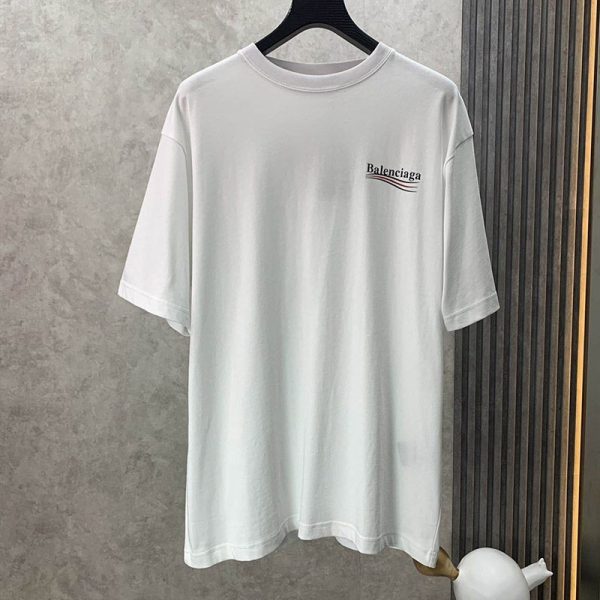 春もの新作バレンシアガ コピー POLITICAL CAMPAIGN REGULAR FIT Tシャツ ホワイト bai93248 - 画像 (2)