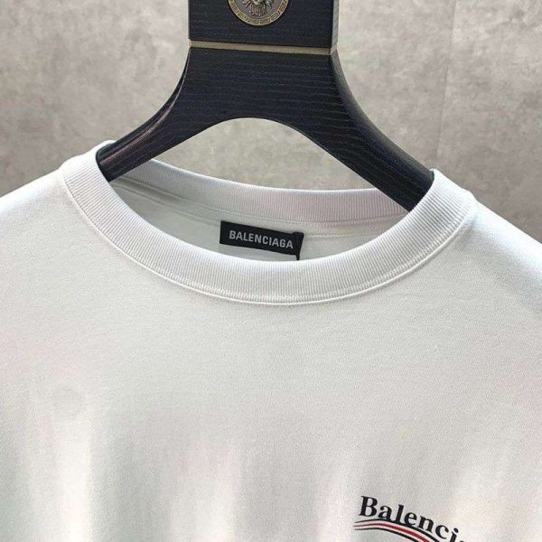 春もの新作バレンシアガ コピー POLITICAL CAMPAIGN REGULAR FIT Tシャツ ホワイト bai93248 - 画像 (4)
