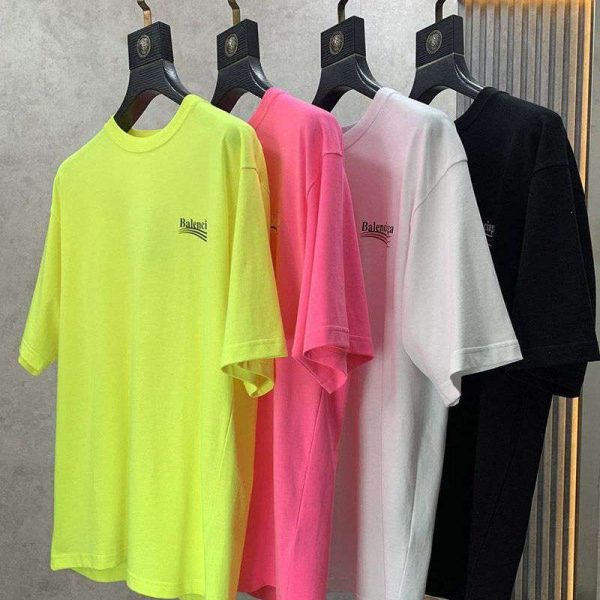春もの新作バレンシアガ コピー POLITICAL CAMPAIGN REGULAR FIT Tシャツ ホワイト bai93248 - 画像 (9)