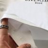 春夏新作バレンシアガ 偽物 オーバーサイズBB tシャツ 2色 ban24056 - 画像 (6)
