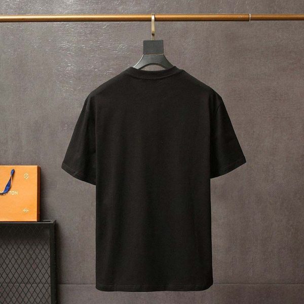 春もの新作バレンシアガ コピー メールボックスモノグラムプリント Tシャツ ブラック bas23660 - 画像 (2)