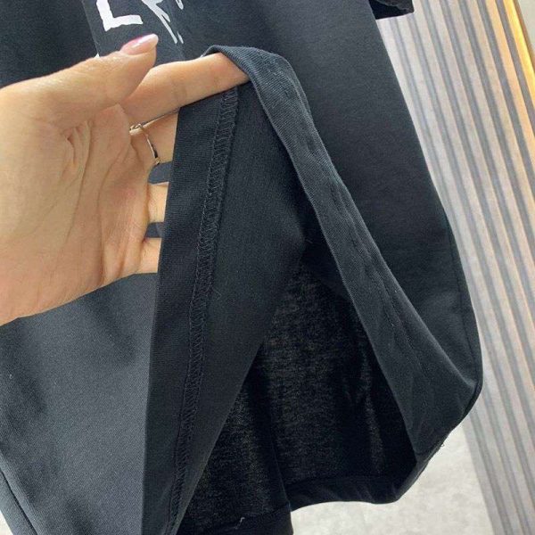 争奪戦バレンシアガ athletes Tシャツ コピー ブラック bay32751 - 画像 (8)