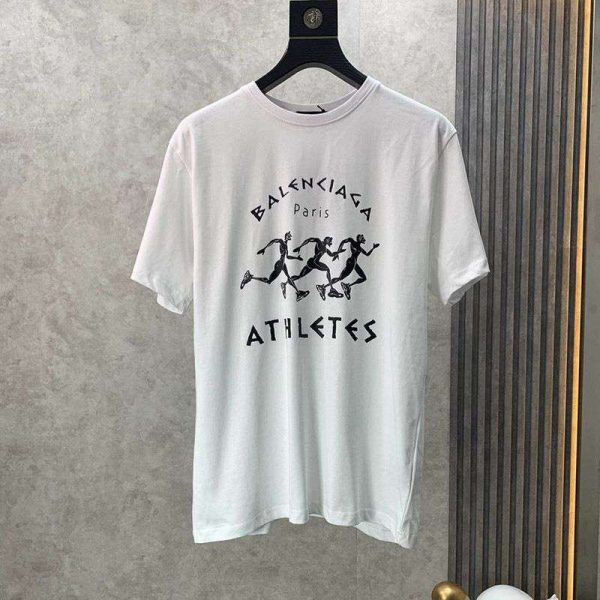 ★日本!!人気！バレンシアガ athletes Tシャツ 偽物 ホワイト bai93322 - 画像 (2)