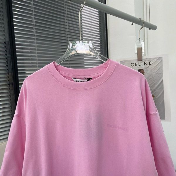 可愛いバレンシアガ LOGO Tシャツ コピー bax36330 - 画像 (3)
