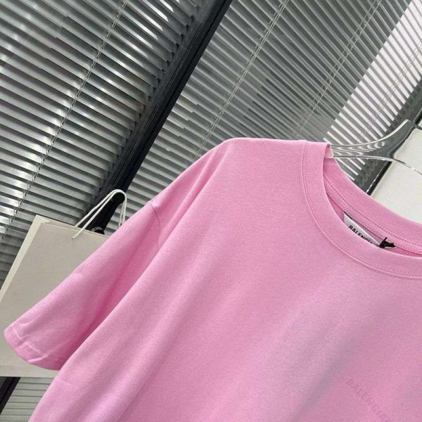 可愛いバレンシアガ LOGO Tシャツ コピー bax36330 - 画像 (4)