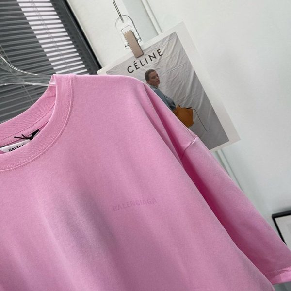 可愛いバレンシアガ LOGO Tシャツ コピー bax36330 - 画像 (5)