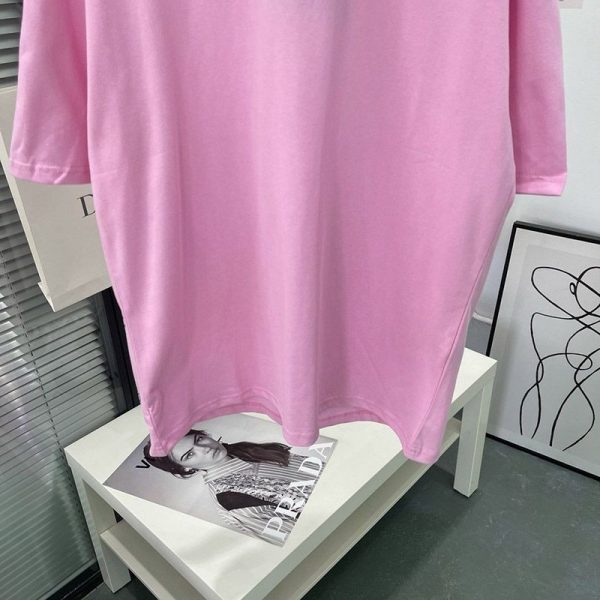 可愛いバレンシアガ LOGO Tシャツ コピー bax36330 - 画像 (6)