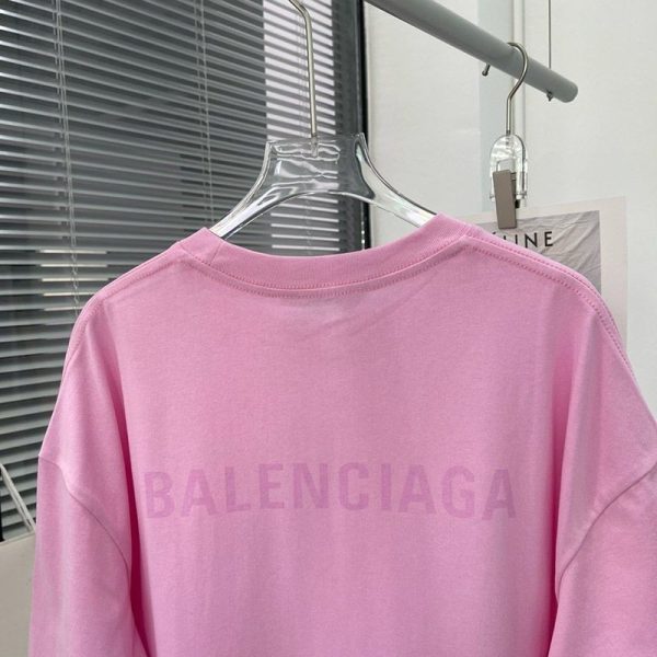 可愛いバレンシアガ LOGO Tシャツ コピー bax36330 - 画像 (8)
