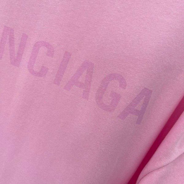 可愛いバレンシアガ LOGO Tシャツ コピー bax36330 - 画像 (9)