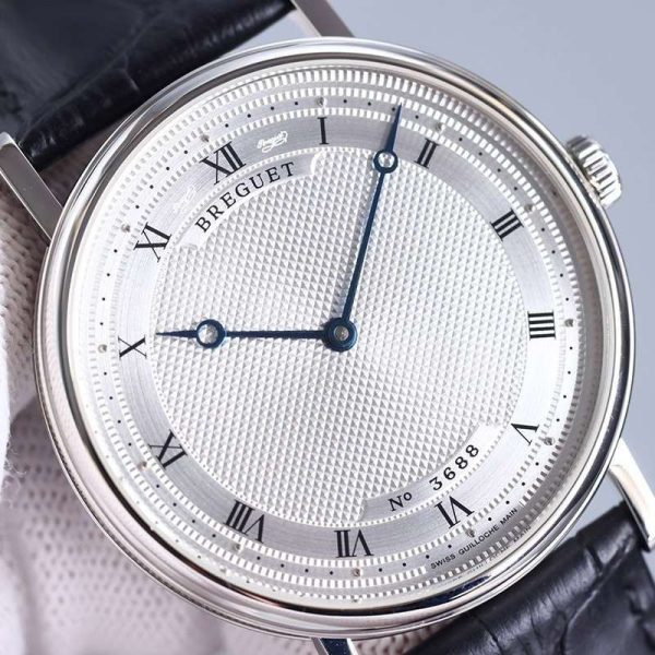 希少色ブレゲ クラシック 偽物 メンズ 38 mm 時計 2色 bua26420 - 画像 (5)