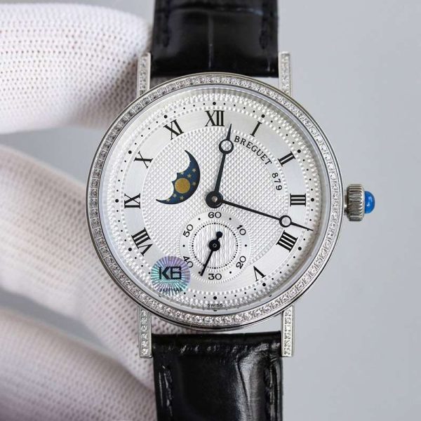 一目惚れ♪ブレゲ クラシック ムーンフェイズ 偽物 メンズ 40 mm 時計 bup72425 - 画像 (2)