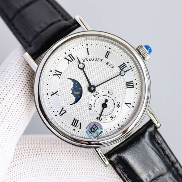 一目惚れ♪ブレゲ クラシック ムーンフェイズ 偽物 メンズ 40 mm 時計 bup72425 - 画像 (4)