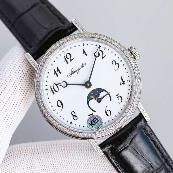 ☆超人気☆ブレゲ クラシック ムーンフェイズ レディ 偽物 メンズ 40 mm 時計 bum05786 - 画像 (4)