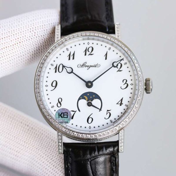 ☆超人気☆ブレゲ クラシック ムーンフェイズ レディ 偽物 メンズ 40 mm 時計 bum05786 - 画像 (5)