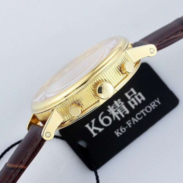 目を惹くカラーブレゲ 偽物 クラシック クロノグラフ メンズ 41 mm 時計 buo29561 - 画像 (4)