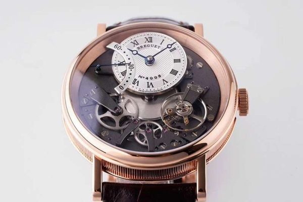 大人気！ブレゲ トラディション オートマティック レトログラード セコンド 偽物 メンズ 40 mm 時計 buo07831 - 画像 (3)
